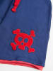 Denokids 2-delige outfit "Pirate Dino" rood/donkerblauw