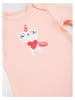 Denokids 2tlg. Outfit "Cat" in Rosa/ Schwarz