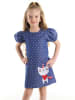 Denokids Jurk "Catcorn" blauw