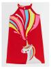 Denokids Jurk "Unicorn Love" rood
