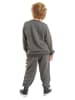 Denokids 2-delige outfit "Rawr" grijs