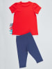 Denokids 2tlg. Outfit "Sailor Unicorn" in Rot/ Blau