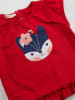 Denokids 2-delige outfit "Red Fox" rood/donkerblauw