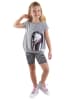 Denokids 2tlg. Outfit "Pretty Unicorn" in Grau