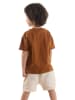 Denokids 2tlg. Outfit "Camp Muslin" in Hellbraun/ Beige