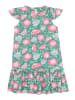 Denokids Jurk "Pink Flowers" groen/roze