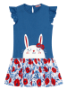 Denokids Jurk "Cute Bunny" blauw