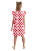 Denokids Kleid "Shiny Cat" in Rosa/ Rot