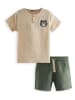 Denokids 2tlg. Outfit in Beige/ Khaki