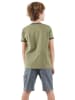 Denokids 2tlg. Outfit in Khaki/ Grau