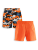Denokids 2er-Set: Shorts in Orange