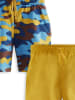 Denokids 2-delige set: shorts geel/meerkleurig