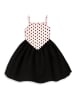 Denokids Kleid in Rosa/ Schwarz