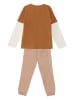 Denokids 2-delige outfit "Jeep Mood" bruin/beige