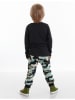 Denokids 2tlg. Outfit "Camo Tiger" in Schwarz/ Türkis