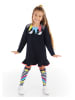 Denokids 2tlg. Outfit "Eyes" in Schwarz/ Bunt