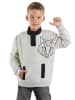 Denokids Bluza "Wolf" w kolorze szarym