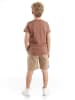 Denokids 2-delige outfit "Jeep Mood" lichtbruin/beige