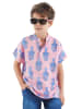 Denokids Shirt "Lobster" lichtroze/blauw