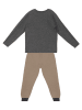 Denokids 2tlg. Outfit "Doberman" in Anthrazit/ Braun