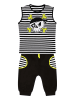 Denokids 2-częściowy zestaw "Pirate Striped" w kolorze biało-czarnym