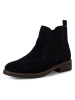 s.Oliver Leder-Chelsea-Boots in Dunkelblau