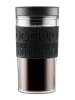bodum Isolierbecher "Travel Mug" in Schwarz - 350 ml