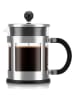 bodum Kaffeebereiter "Kenya" in Silber - 500 ml