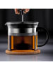 bodum Theebereider "Bistro Nouveau" zwart - 1,5 l