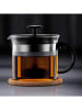 bodum Theebereider "Bistro Nouveau" zwart - 1,5 l