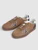 Pepe Jeans FOOTWEAR Leren sneakers "Ball Mix" lichtbruin/donkerblauw/wit