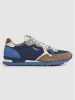 Pepe Jeans FOOTWEAR Sneakers "Brit Prints" in Blau/ Dunkelblau
