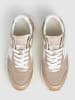 Pepe Jeans FOOTWEAR Sneakers "Kimi Mesh" in Weiß/ Gold
