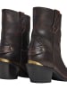 Pepe Jeans FOOTWEAR Skórzane botki "April" w kolorze brązowym