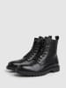 Pepe Jeans FOOTWEAR Skórzane botki "Trucker" w kolorze czarnym