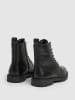 Pepe Jeans FOOTWEAR Skórzane botki "Trucker" w kolorze czarnym