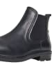 Pepe Jeans FOOTWEAR Leren chelseaboots "Leeds City" zwart