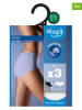 Sloggi 3-delige set: hipster donkerblauw/wit/lichtblauw