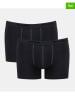Sloggi 2er-Set: Boxershorts in Schwarz
