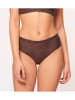 Sloggi Figi high waist w kolorze ciemnobrązowym