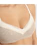 Sloggi Bügelloser BH in Grau/ Creme