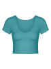 Sloggi Koszulka "Zero Feel" w kolorze turkusowym