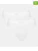Sloggi Figi high waist (2 pary) "Double Comfort" w kolorze białym