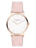 Liebeskind Quarzuhr in Rosa/ Roségold/ Weiß