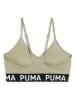 Puma Sport-BH "Move" in Khaki - Low