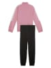 Puma Trainingsanzug in Rosa/ Schwarz