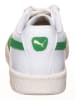 Puma Leder-Sneakers "Oslo-City" in Weiß/ Grün