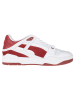 Puma Leder-Sneakers "C-Pma Slipstream" in Weiß/ Rot
