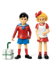 Pippi Langstrumpf Zestaw figurek "Tommy & Annika" - 3+
