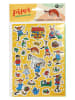 Pippi Langstrumpf 3-delige set: Pippi stickervellen - vanaf 3 jaar